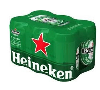 Heineken pilsener sixpack