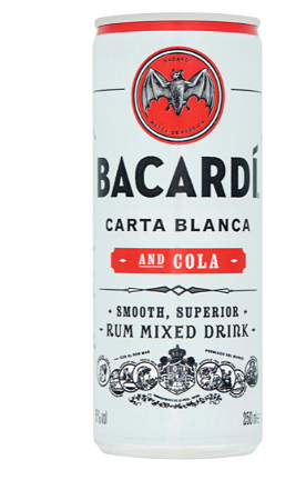 Bacardi Rum & cola